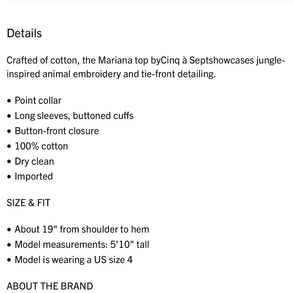 Cinq a Sept jungle heatset Mariana top - Picture 13 of 15